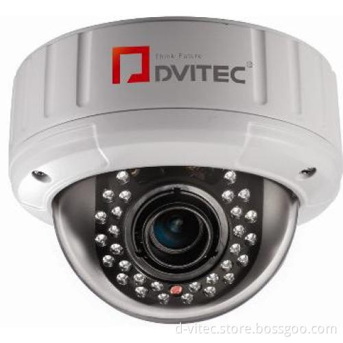 IR High Resolution Vandal-resistant IR LED Dome Camera